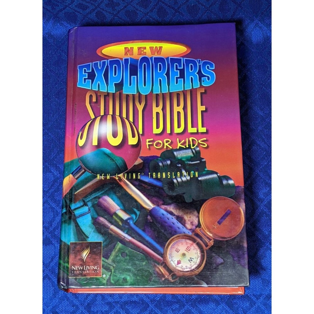 New Explorers Study Bible for Kids ~ New Living Translation ~ Hardback Book